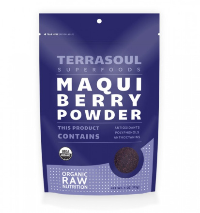 Terrasoul Superfoods Organic Maqui Berry Powder, 113g