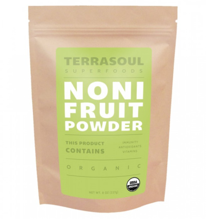 Terrasoul Superfoods Organic Noni Fruit Powder, 227g