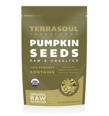 Terrasoul Superfoods Organic Pumpkin Seeds, 907g