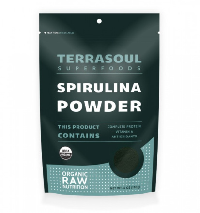 Terrasoul Superfoods Organic Spirulina Powder, 170g