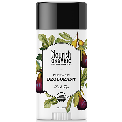 Nourish Organic Fresh & Dry Organic Deodorant - Fresh Fig, 2.2oz