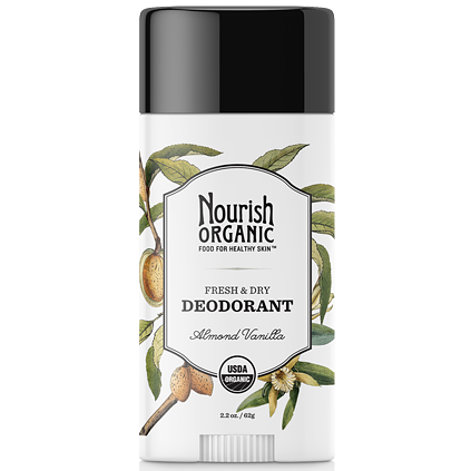 Nourish Organic Fresh & Dry Organic Deodorant - Almond Vanilla, 2.2oz