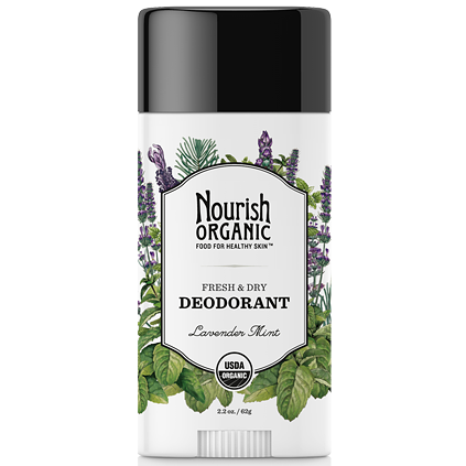 Nourish Organic Fresh & Dry Organic Deodorant - Lavender Mint, 2.2oz