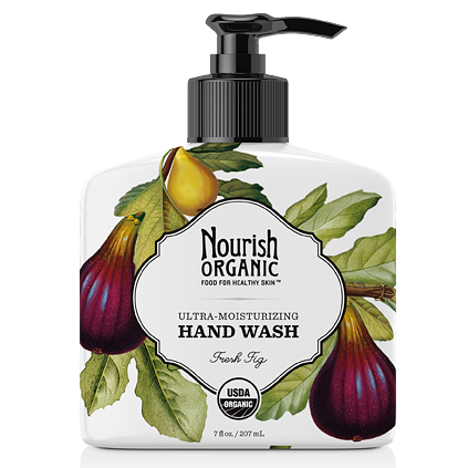 Nourish Organic Ultra Moisturizing Hand Wash - Fresh Fig, 7oz