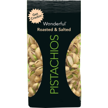 Wonderful Roasted & Salted Pistachios, 227g
