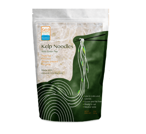 Sea Tangle Noodle Company Green Tea Kelp Noodles, 340g