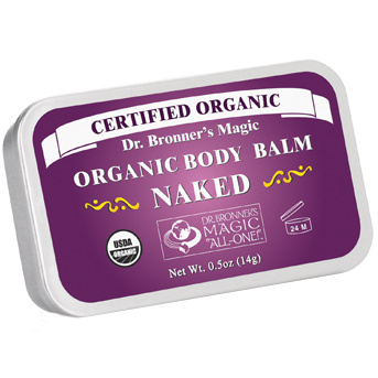 Dr. Bronner's Naked Organic Body Balm, 14g