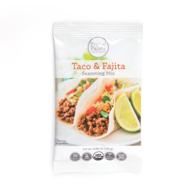 Primal Palate Organic Taco & Fajita Seasoning Mix, 24g